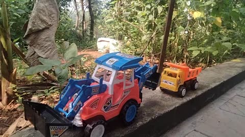 JCB and Lorry Truck || Toys videos 2023