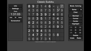 Sudoku 2023-05-10 medium (fail)