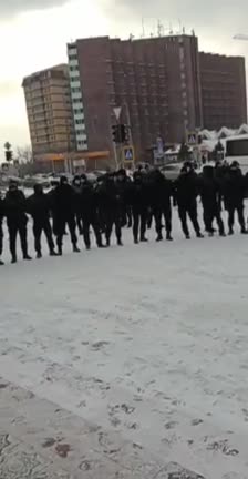 It is in Semey now, the security forces are trying to block the protesters' passages