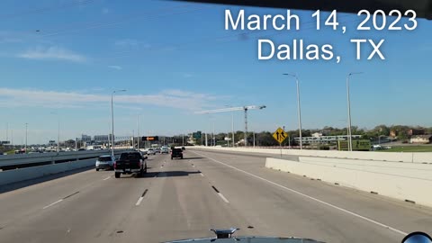DALLAS TX TRAFFIC - March 14, 2023