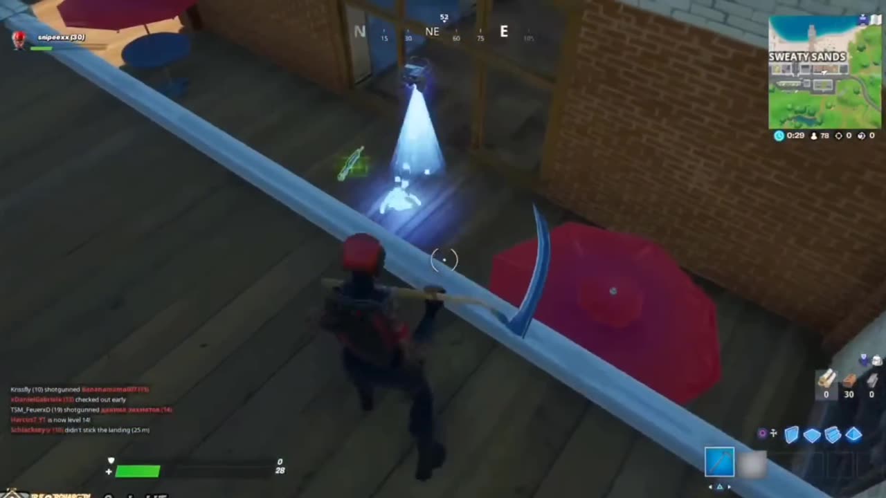 Missed the Umbrella...