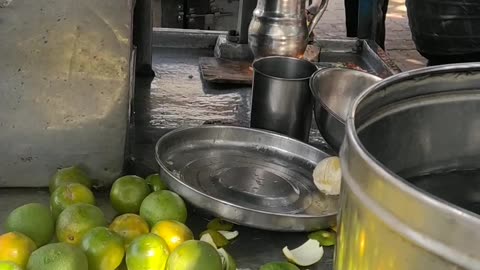 Street refreshing juice in india