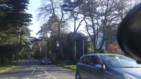Wait wait go. DRIVING.