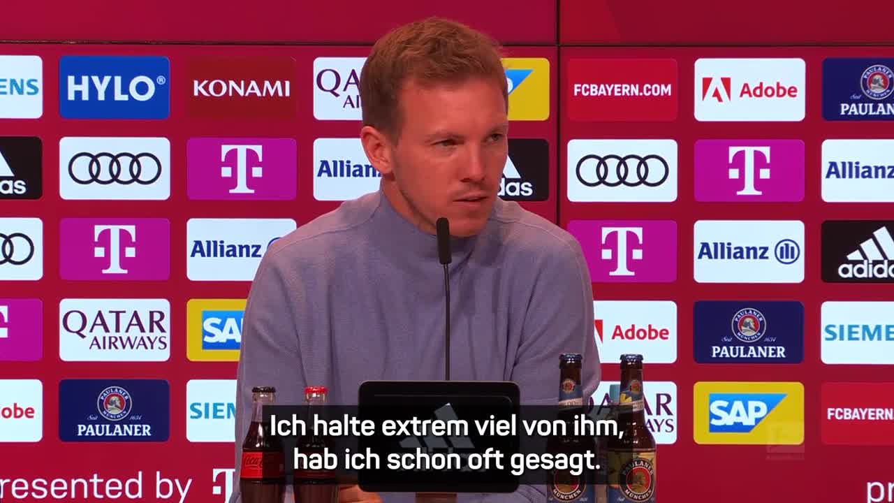 "Außergewöhnlich!" Bayern-Star bekommt Sonderlob von Nagelsmann | Bayern - Bremen 6:1