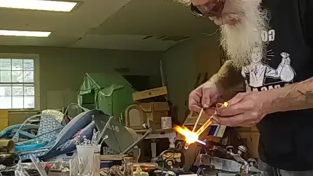 Let's blow glass