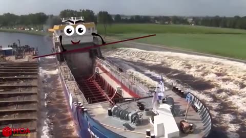 Big Ships Crashing - Ultimate Boat Wreck | Monster Ships Destroy Everythings - Woa Doodles