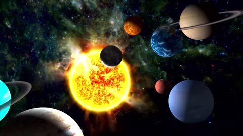 Solar System || 4k Video || Universe ||