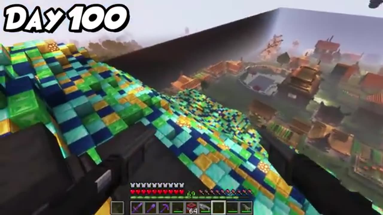 If Grox made a 100day Minecraft