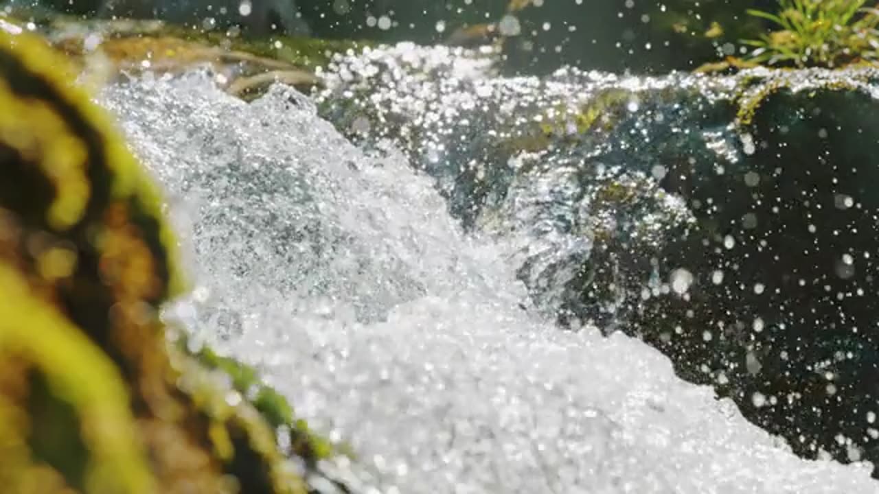 Slowmo River water flow