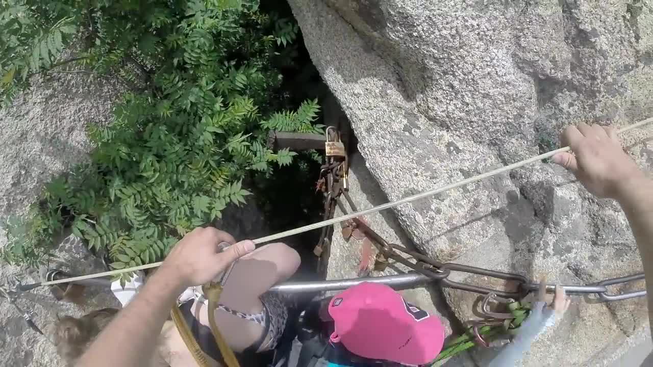 Hua Shan Cliffside Plank Walk