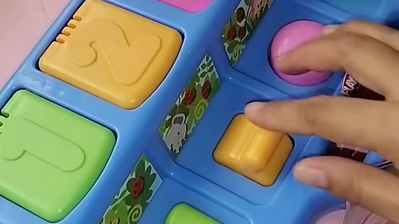 ASMR 😍🔴 So Cute Playskool Pop up Learning toy