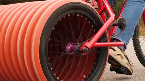 Crazy DIY bike wheels for any conditions