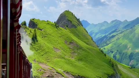 Dreamy Ride in Brienz Switzerland 🇨🇭