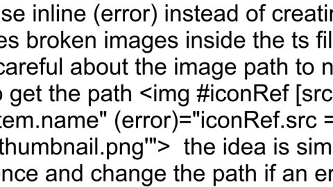 Error handling for missing image in Angular 9