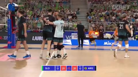 🔴 Highlights from Week 3 of Men's VNL 2024: SLO vs. ARG