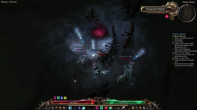 Grim dawn, Druid, Normal/Veteran, Hardcore Pt 25.
