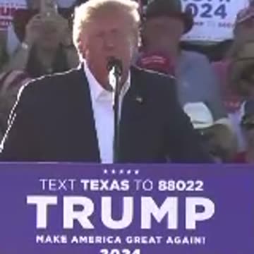 President Donald J Trump Waco Texas Rally "I am your retribution"