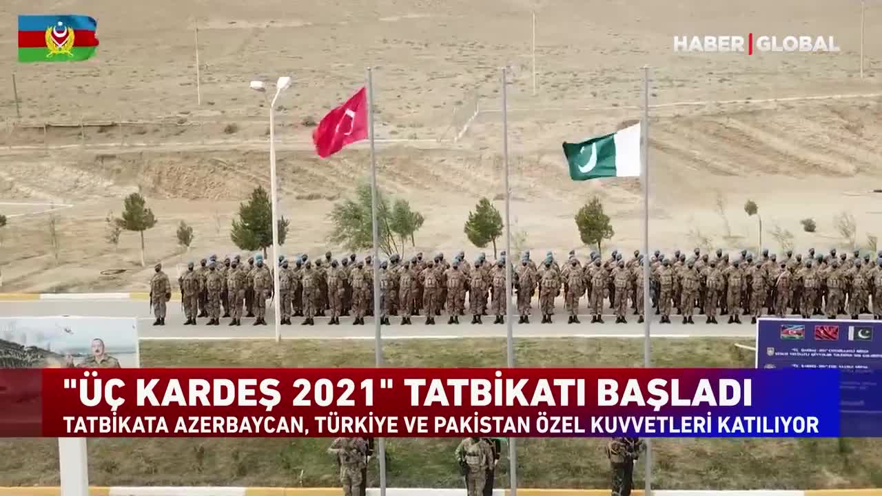 Türkiye Azerbaycan ve Pakistan Ordusu Sahaya İndi_ Kod Adı _Üç Kardeş_