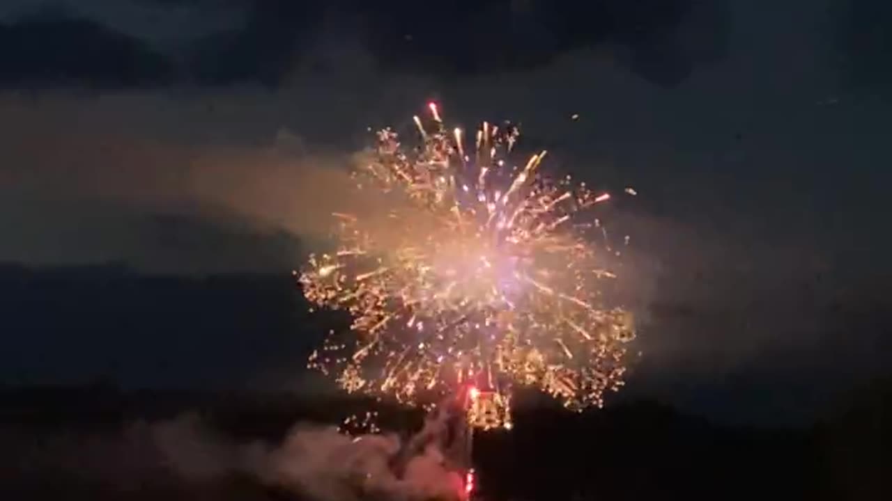 Memorial day fireworks at Little Black Creek