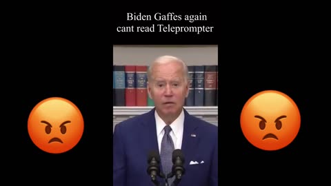 Border Crisis and teleprompter for Biden