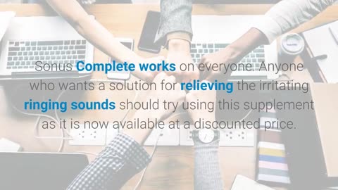 Sonus Complete Review 2021 Sonus Complete Tinnitus Review Sonus Complete WARNING