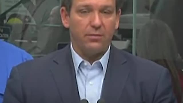 Florida Governor Ron # DeSantis warned residents to seek shelter as winds