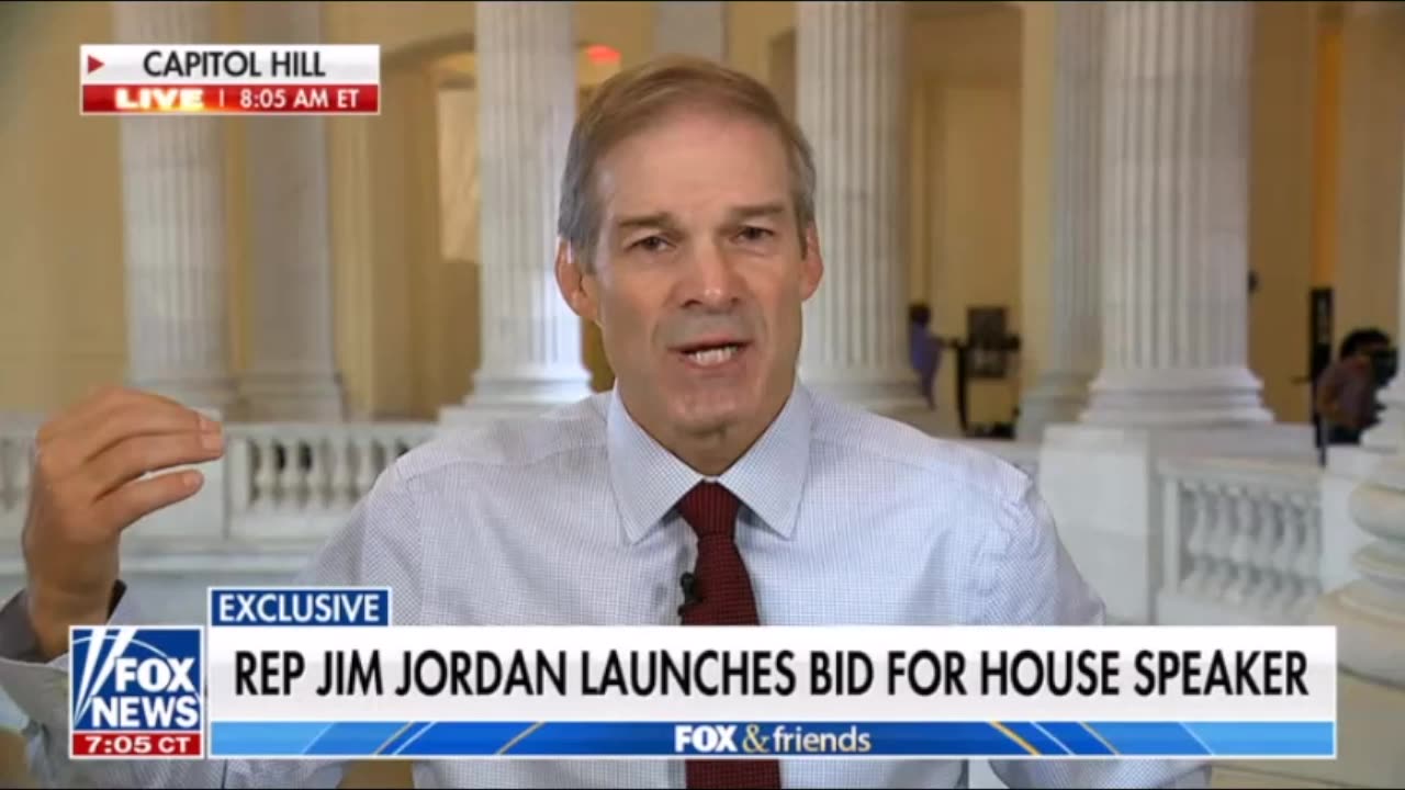 Jordan for Speaker : Keep Oversight Moving