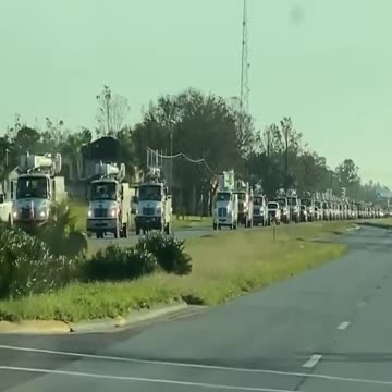 FLORIDA 🏝 The linemen were out in full force