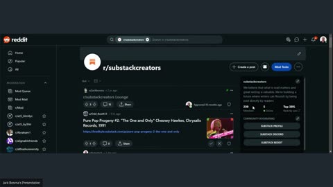 EVENT: r/substackcreators