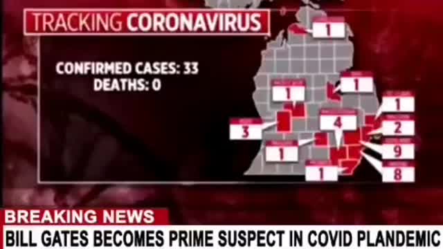 Covid-19 was the distraction, 33 cases in random states "as expected" wake up!