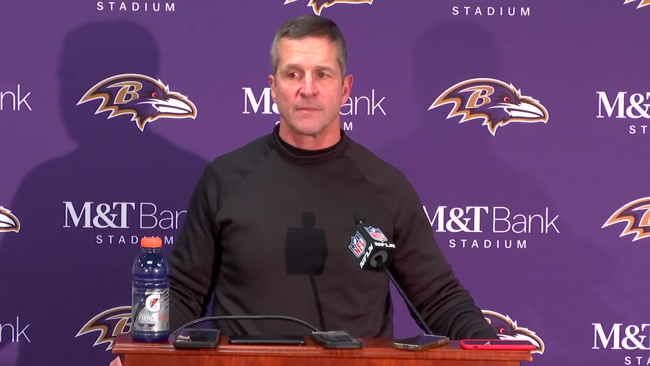 John Harbaugh: Lamar Jackson Played Out of His Mind | Baltimore Ravens