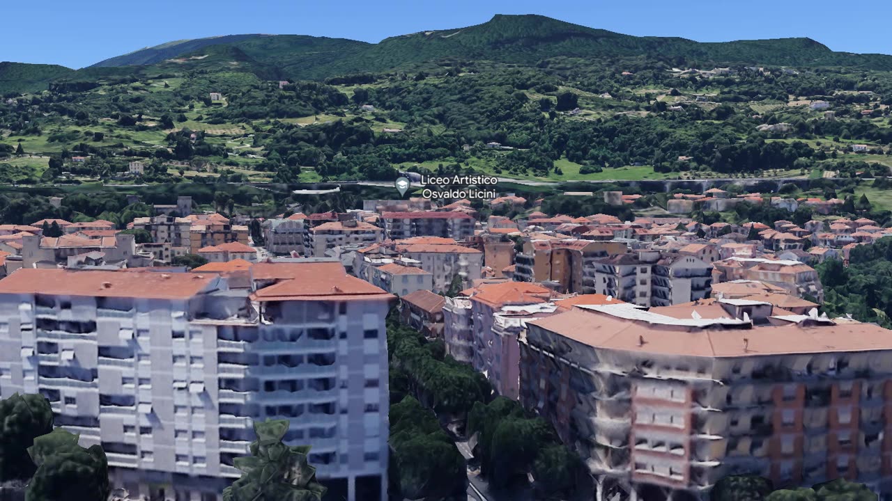 La cronoscalata fino a colle S. Marco partiva da qui anni 70 Ascoli Piceno