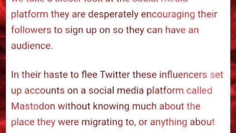 When's Elon cleaned house they ran here