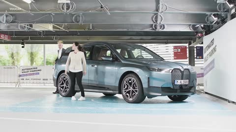 BMW Automated Valet Parking demonstration