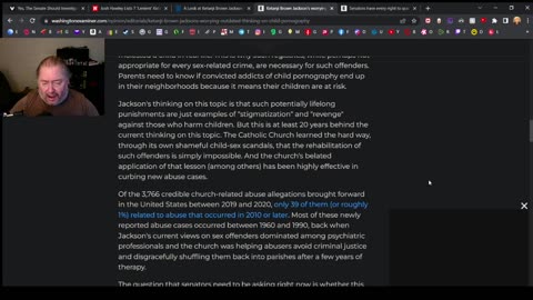 Judge Jackson supports pedophiles