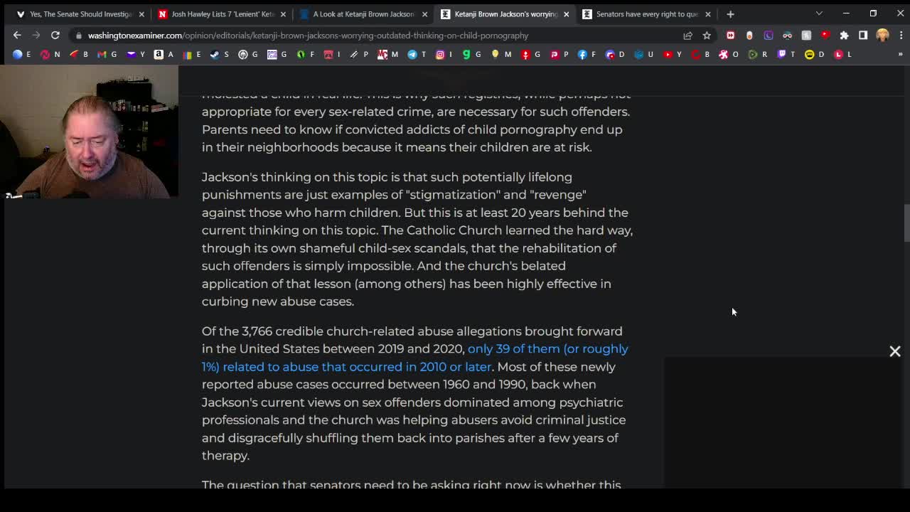 Judge Jackson supports pedophiles