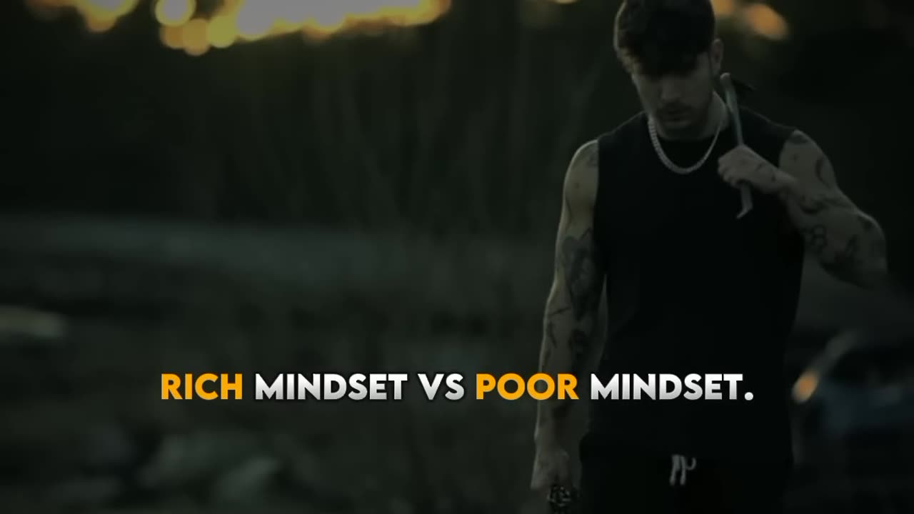 Rich mindset vs poor mindset b🔥🤬best rules