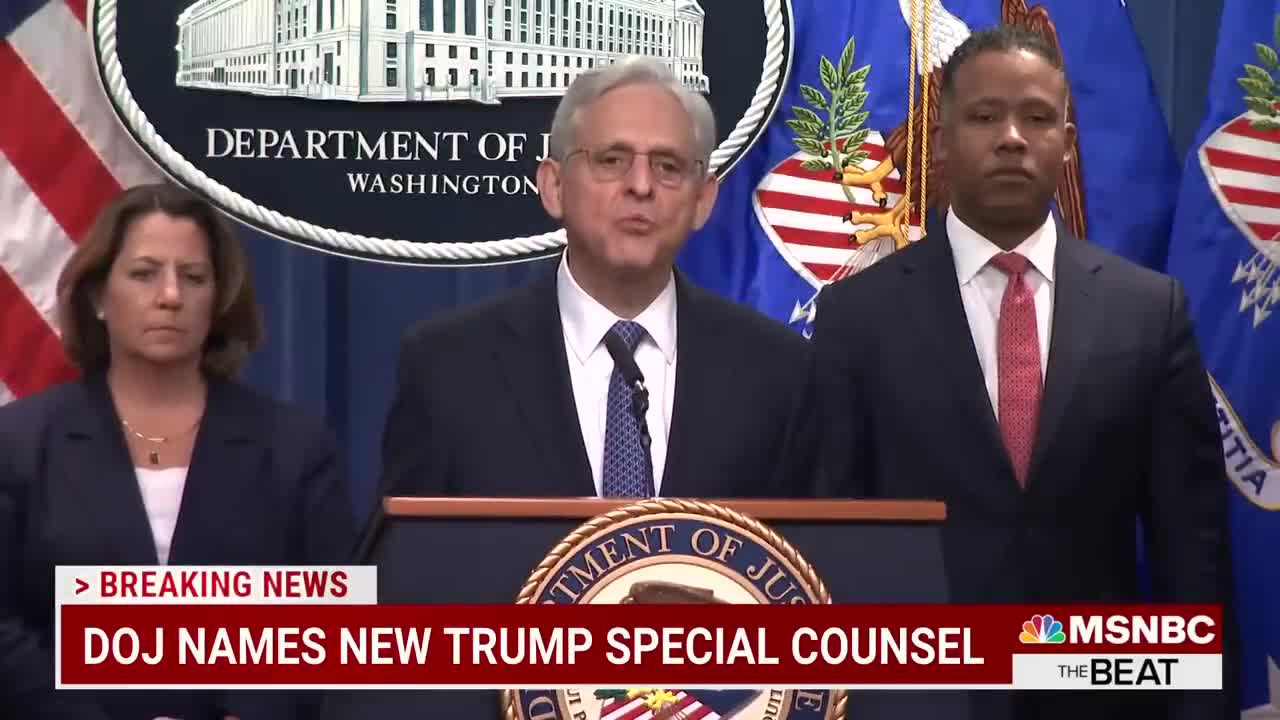 Trump Rocked DOJ Taps New Criminal Prosecutor But A.G. Garland Will Make Indictment Call