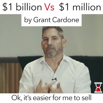 IT'S EASIER TO MAKE $1BILLION THAN IT IS TO MAKE $1MILLION