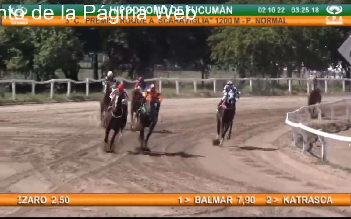 Tucumán 02/10/2022 Carrera Nº 03