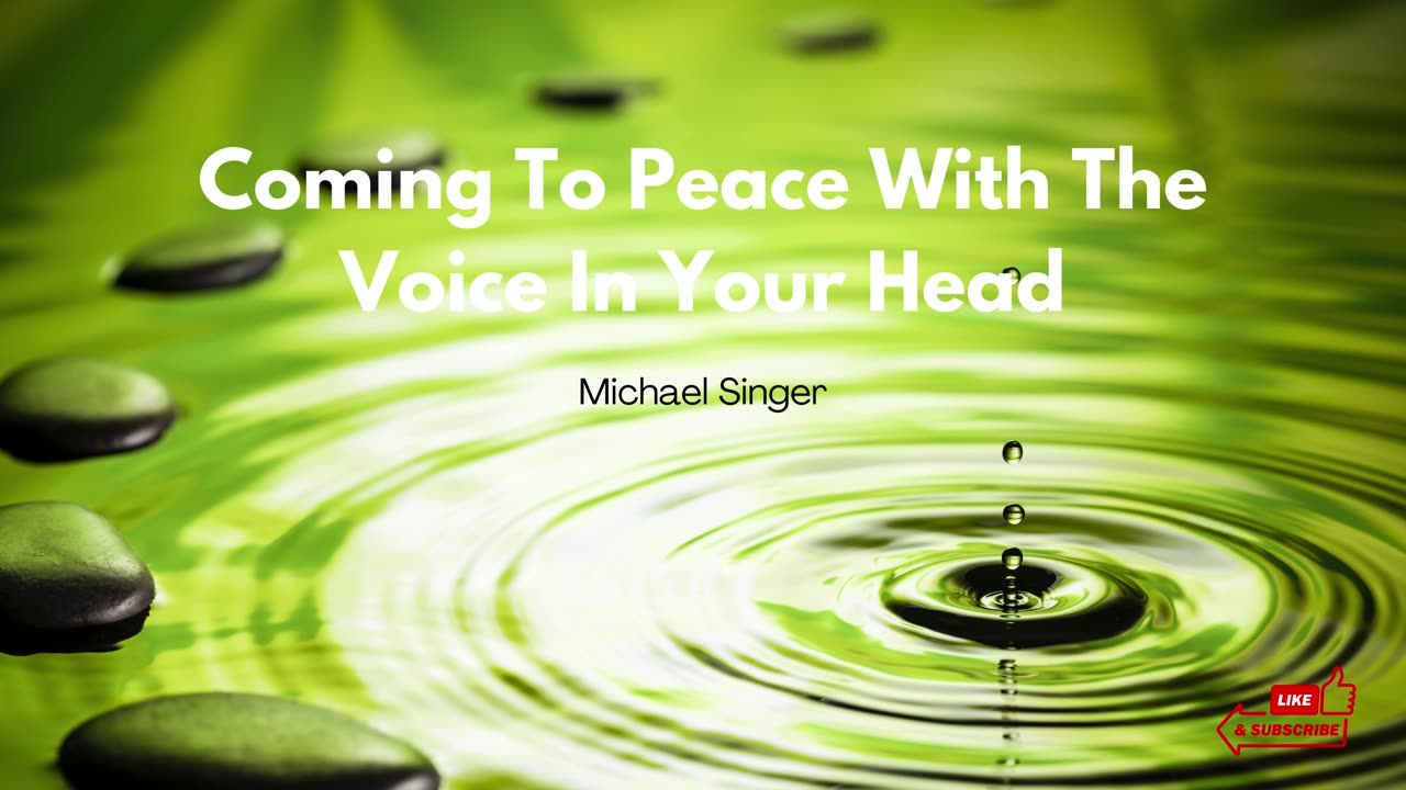 Michael Singer - Coming To Peace With The Voice In Your Head