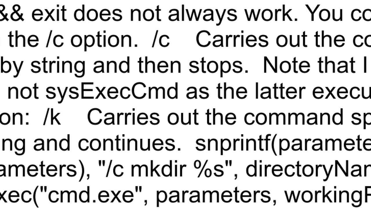 Is there a way to close terminal after calling sysExecCmd in CAPL script