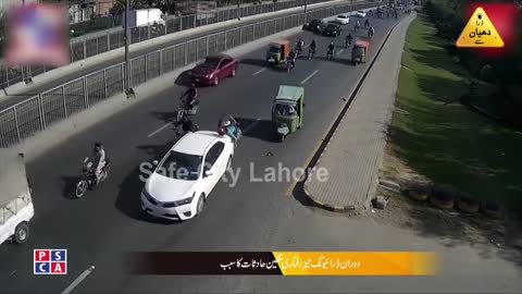 motorcycle and car accidents in Pakistan