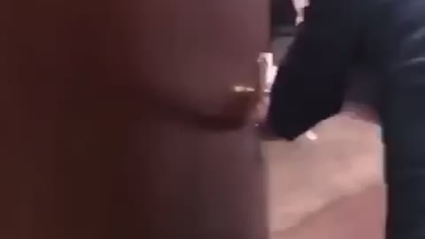 Funny prank with friends