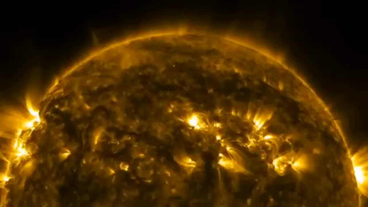 NASA Relenasa hight definition video sun