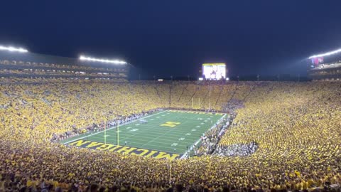 Seven Nation Army. Kickoff Michigan football vs Washington