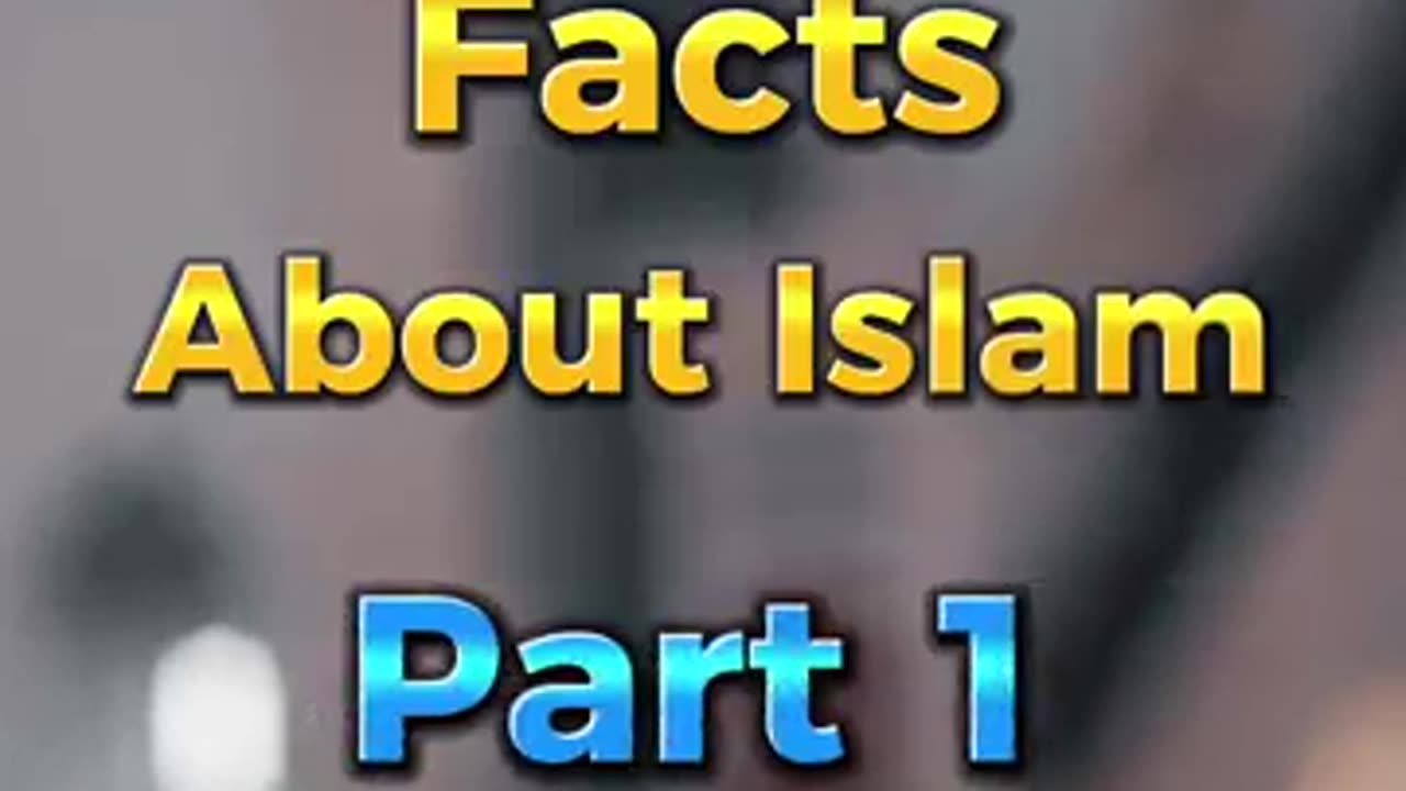 Beautiful fact about Islam