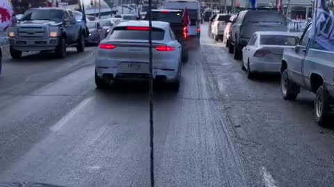 Freedom Convoy Arriving in Ottawa