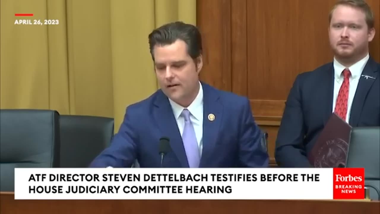 Breaking News: Jim Jordan Leads Hearing with ATF Director Dettelbach