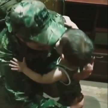 Coming home to a son who is barely older than the Special Operation itself.